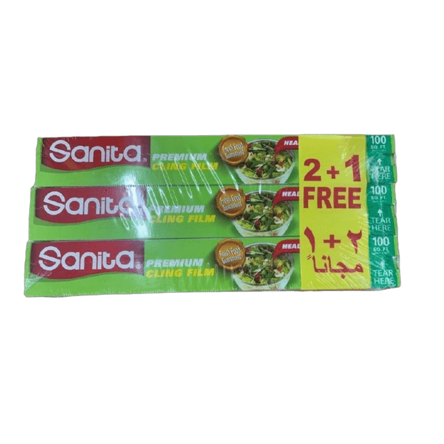 Sanita Adhesive Nylon For Packaging 100 Feet 2 + 1 Free