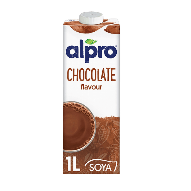 Alpro Vegan Soy Drink Chocolate Flavor, 1L