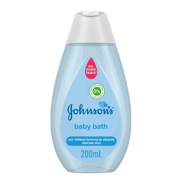 Johnson's Baby Bath Shower Gel, Mild Formula, 200ml