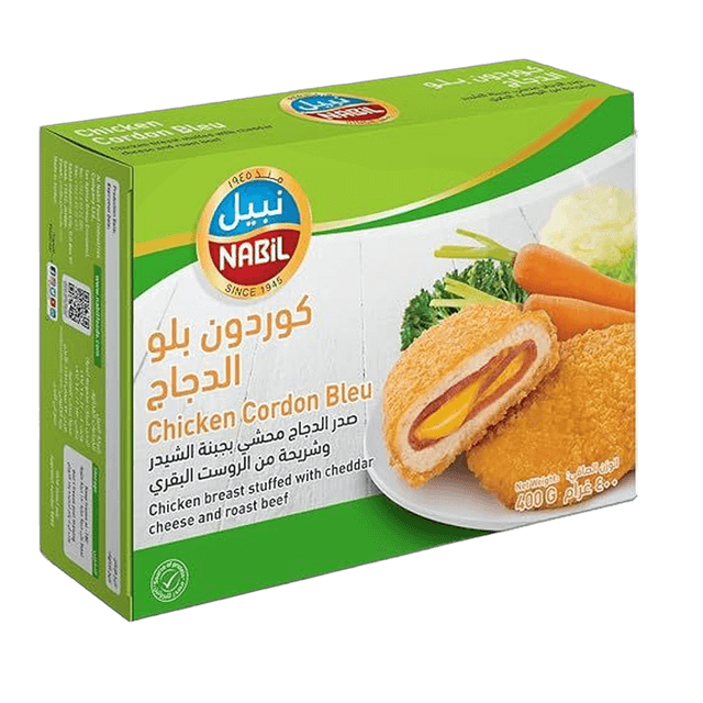 Nabil Chicken Cordon Bleu 400 g