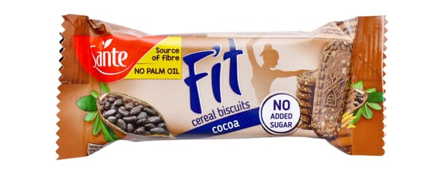 Sante Fit Cocoa Cereal Biscuits No Add Sugar, 50g