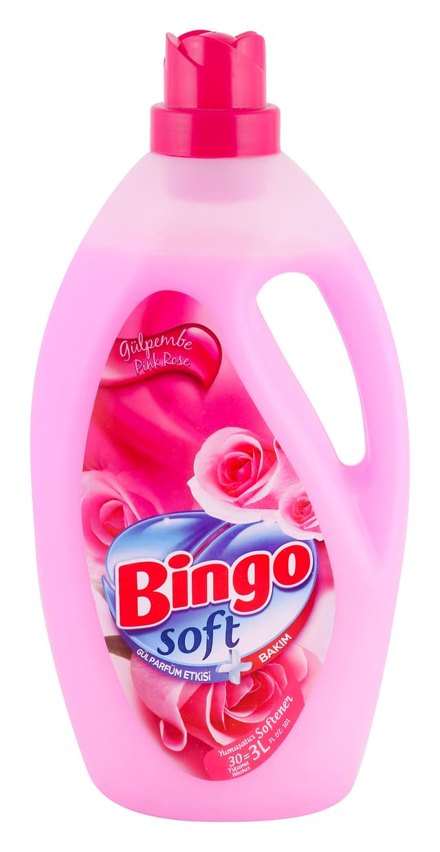 Bingo Soft Spring Freshness Fabric Softener, 3L