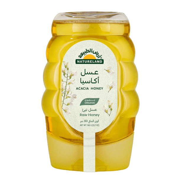 Natureland Organic Acacia Honey 360 g