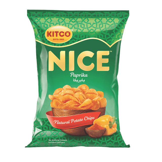 Kitco Nice Potato Chips Paprika 45 g