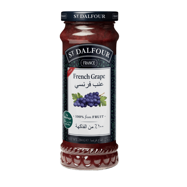 St.Dalfour French Grape Jam, 284g