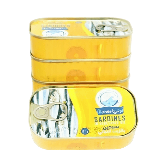 Oceana Sardine In VeGetable Oil 5 pcs x 125 g