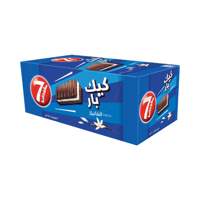 7 دايز ميني ڤانيلا كيك بار 12x25 جم