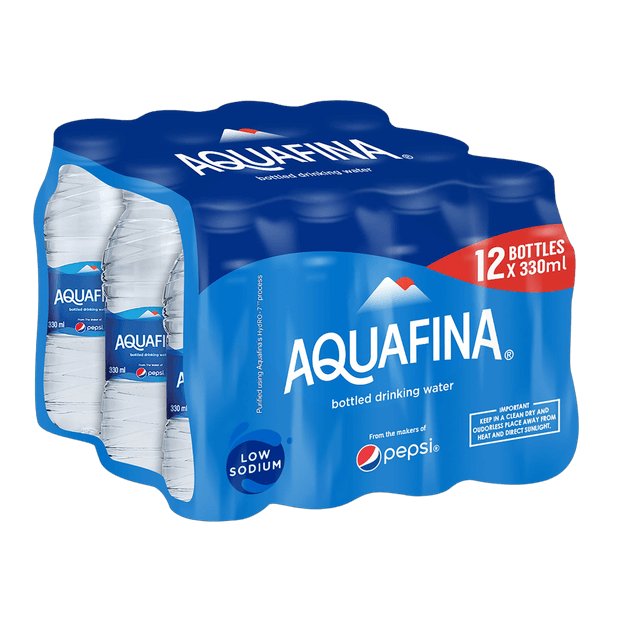 Aquafina Still Drinking Water Bottle, 12x330ml
