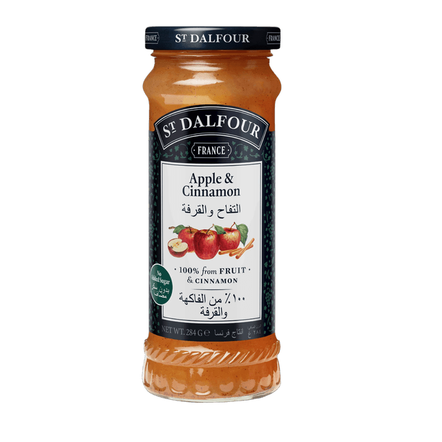 St. Dalfour Deluxe Apple And Cinnamon Jam 284 g