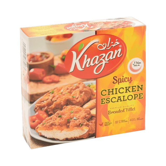 Khazan Premium Spicy Chicken Escalope 400 g