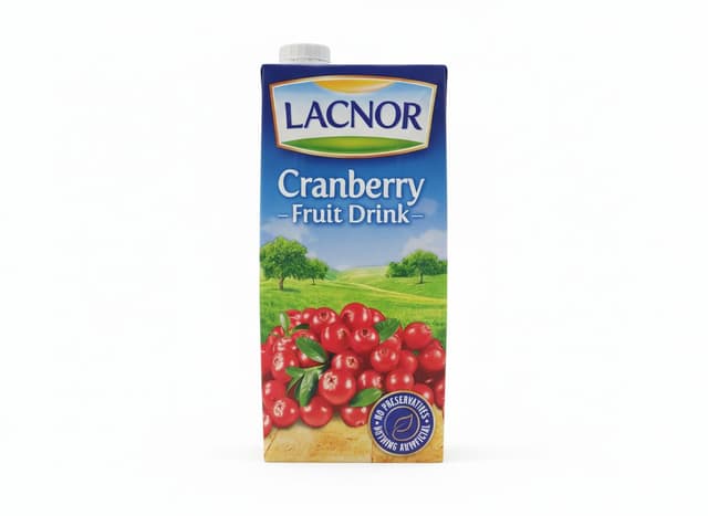 Lacnor Essentials Cranberry Juice, 1L