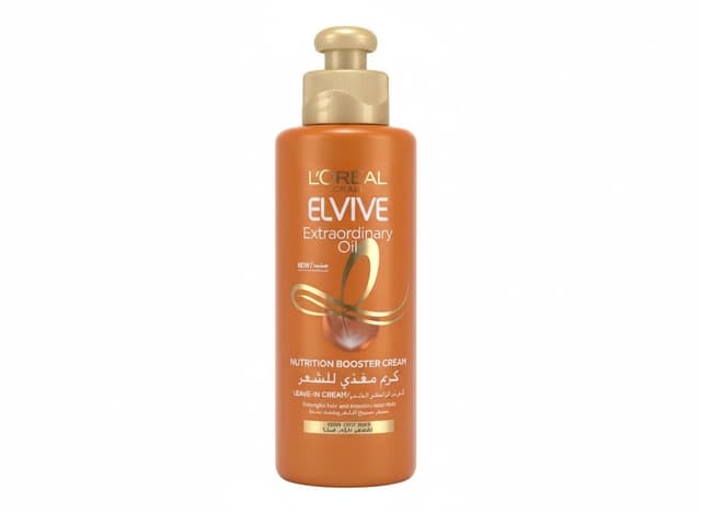 L'Oreal Elvive Extraordinary Oil Nutrition Booster Leave-In Hair Cream with Amla Oil for Very Dry Hair, 200ml