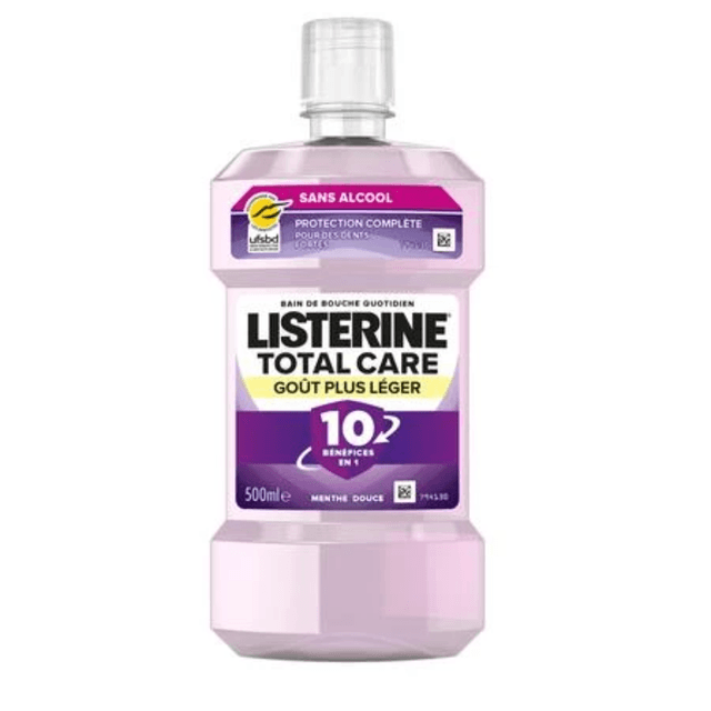 Listerine Total Care Mint Mouthwash, 500ml