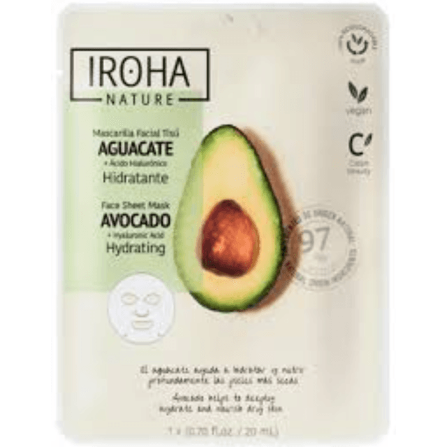 Iroha Nature Avocado Hydrating Mask, 20ml
