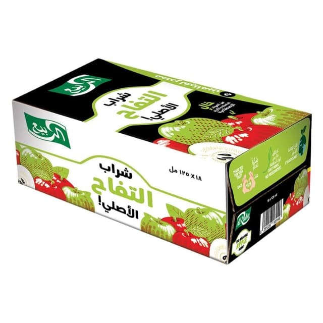 Alrabie Apple Drink 18 PCS X 125 ml