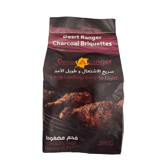 Desert Ranger Charcoal Briquettes, 3kg