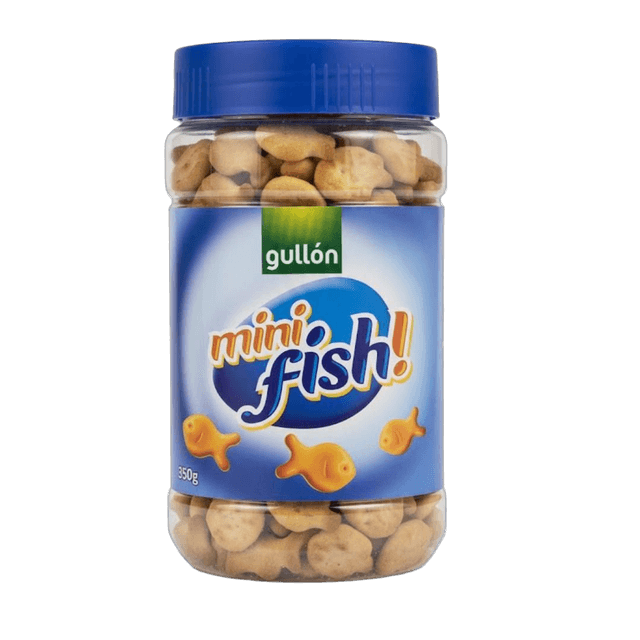Gullon Fish Shaped Salted Mini Crackers, 350g