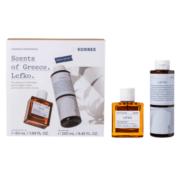 Korres Set Lefko EDT 50 ml & Shower Gel 250 ml