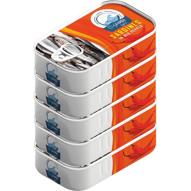 Oceana Sardine With Red Chili 5 pcs x 125 g