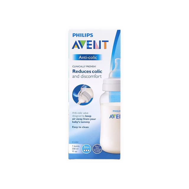 Philips Avent Medium Flow Anti-Colic 330ml Nursing Bottle (3+ Months), 1 Piece