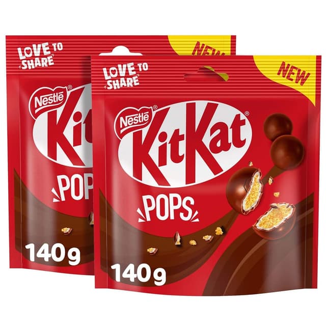 KitKat Pops Chocolate, 2x140g