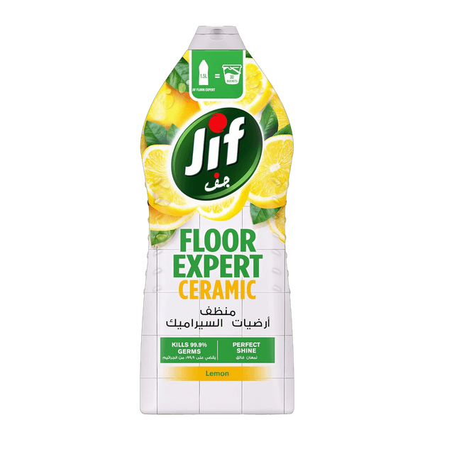 Jif Lemon Mint & Baking Soda Concentrated Ceramic Floor Expert, 1500ml