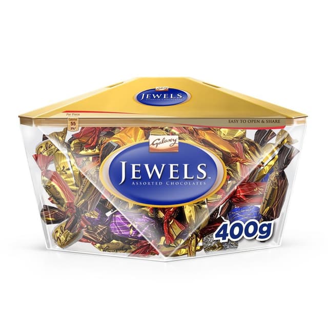 Galaxy Jewels Assorted Chocolate Bites, 400g