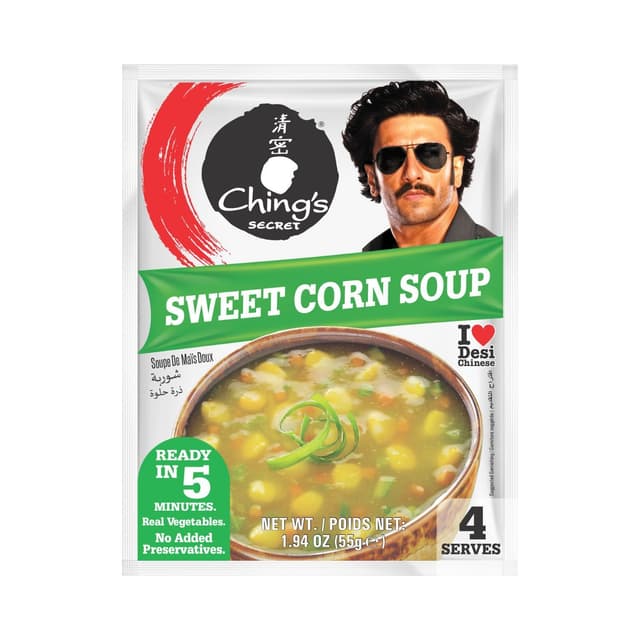CHINGS SWEET CORN SOUP 55G