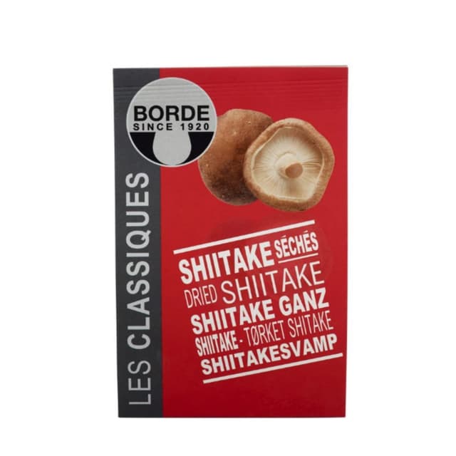 Les Classiques Shiitakes Dried Mushroom, 20g