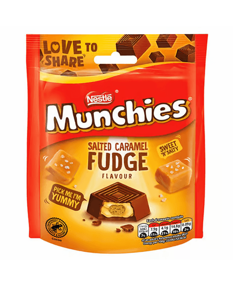 Nestle Munchies Salted Caramel Fudge, 97g