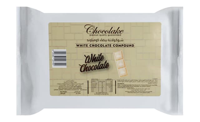 Chocolake White Chocolate Compound, 1kg