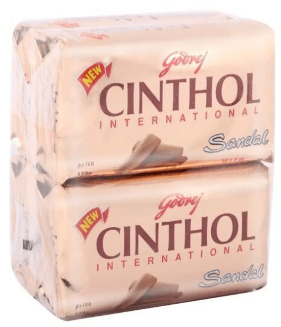 Cinthol Soap Sandal, 4x175g
