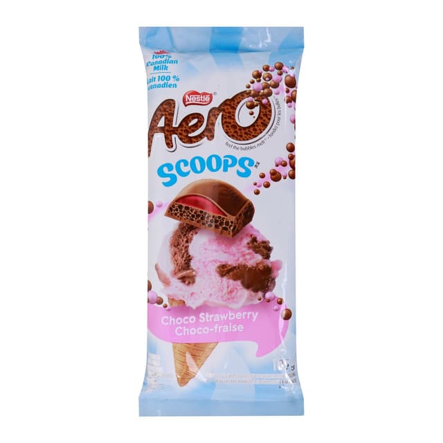 Nestlé Aero Choco Strawberry Scoop, 105g