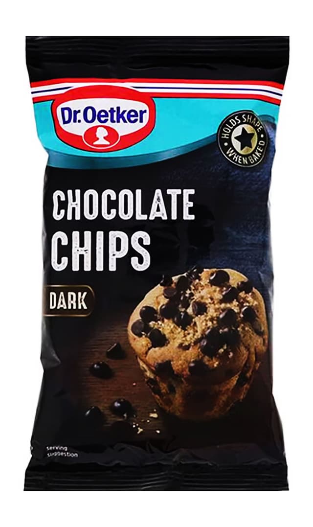 Dr. Oetker Real Dark Choco Chips, 100g