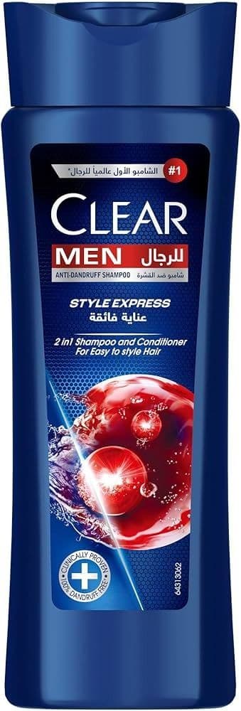 Clear Men 2 In 1 Style Express Anti Dandruff Shampoo