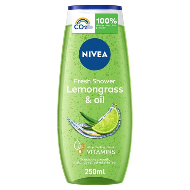Nivea Lemongrass & Oil Shower Gel, 250ml