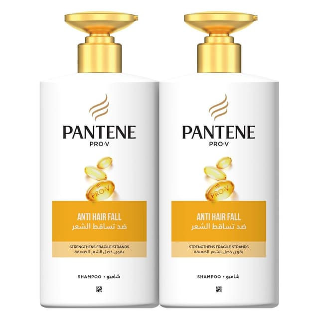 Pantene Pro-V Anti-Hairfall Shampoo Value Pack, 2x500ml