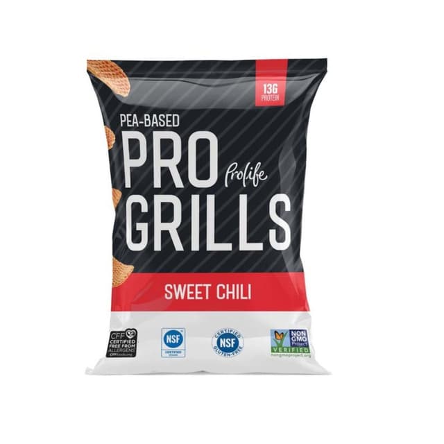 Prolife Pro Grill Pea-Based Sweet Chilli Protein Chips, 50g