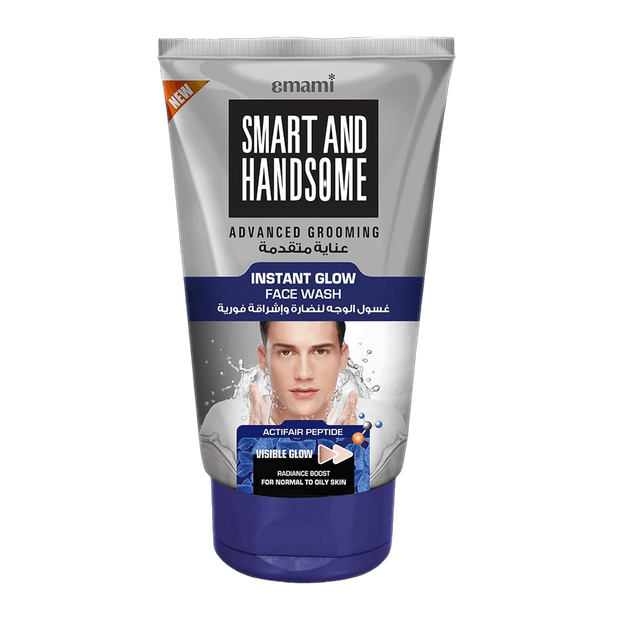 Emami Smart and Handsome Instant Glow Face Wash, 100g