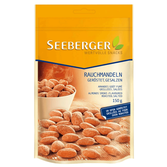 Seeberger Smoked Almond Flavored Roasted Salted, 150g