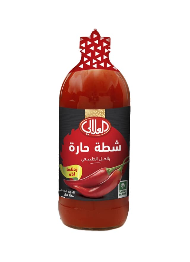 Al Alali Hot Sauce with Natural Vinegar, 480ml