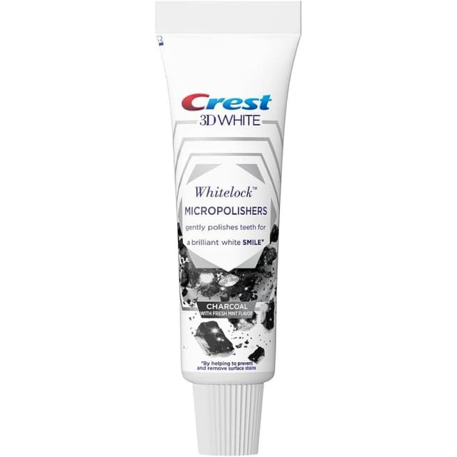 Crest 3D White Lock Charcoal Toothpaste, 120g