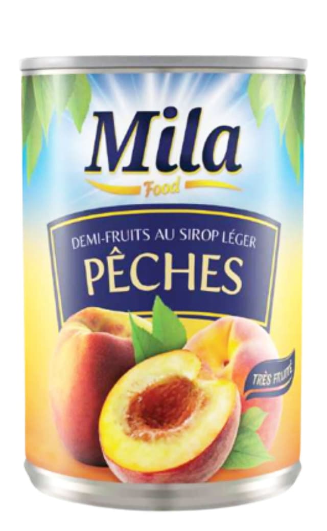 Mila Peaches in Syrup, 425g