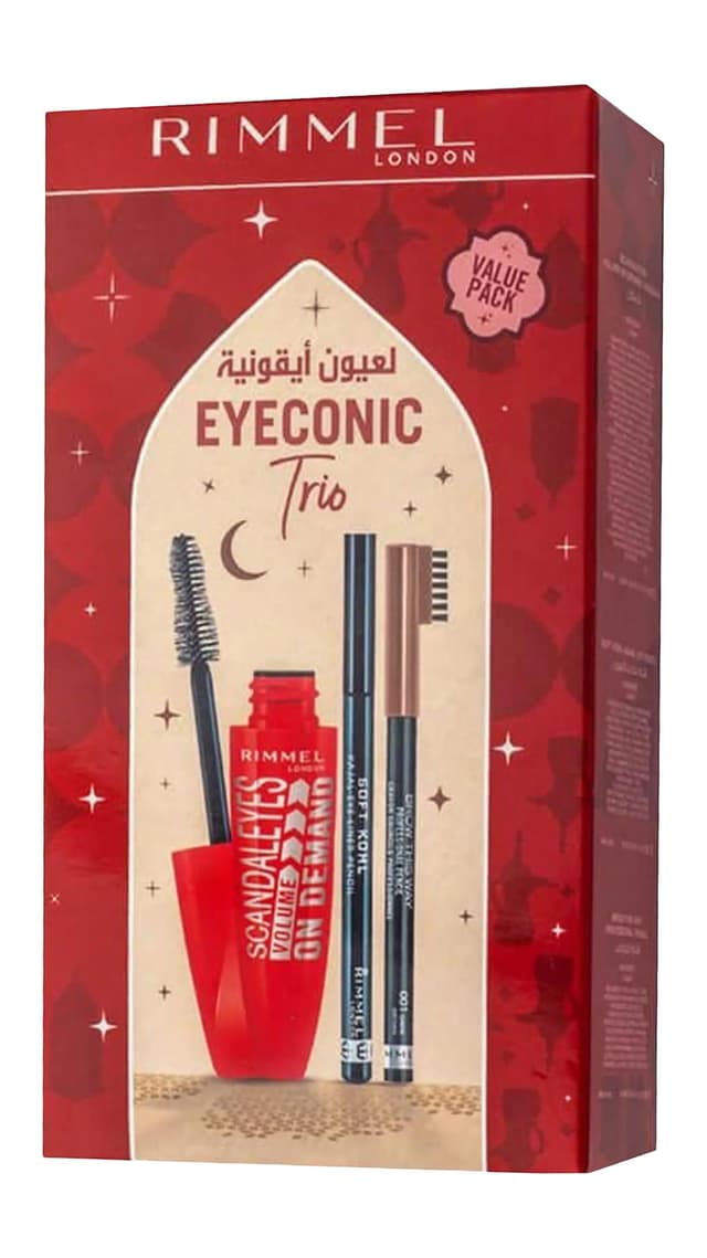 Rimmel Scandal Eyeconic Trio Kit, Value Pack