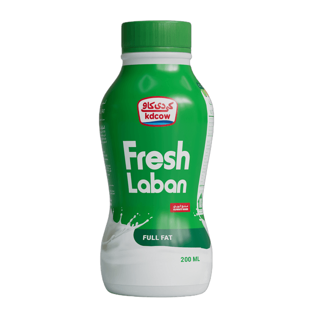 KDCow Full Cream Fresh Laban, 200ml