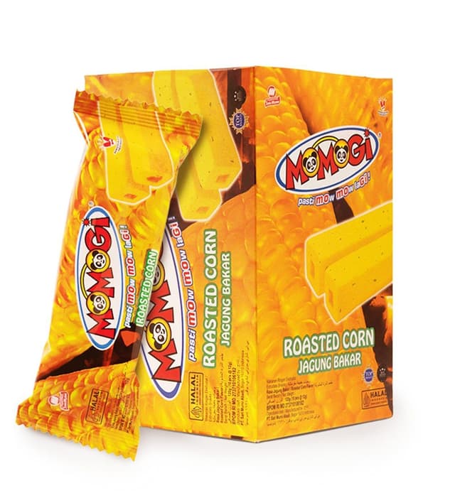 Momogi Roasted Corn Sticks, 10x12g