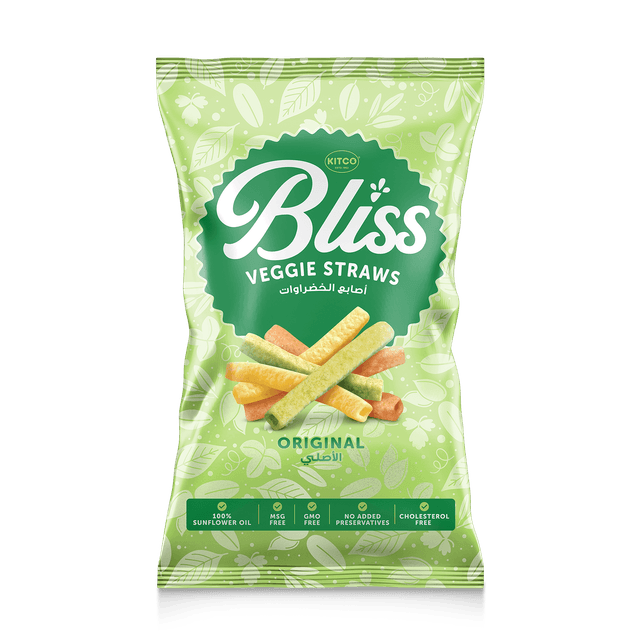 Kitco Bliss Original Vegetable Straws, 135g