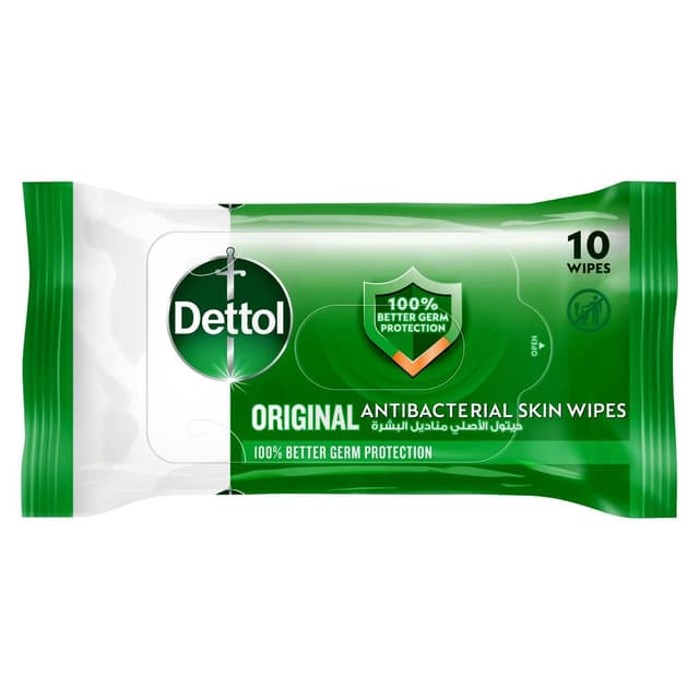 Dettol Original Antibacterial Skin and Surface Wipes