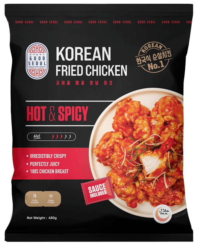 Good Seoul Hot & Spicy Korean Fried Chicken, 450g