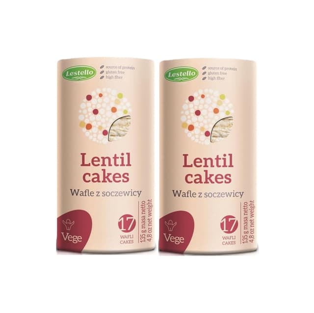 Lestello Lentil Cake, 2x130g